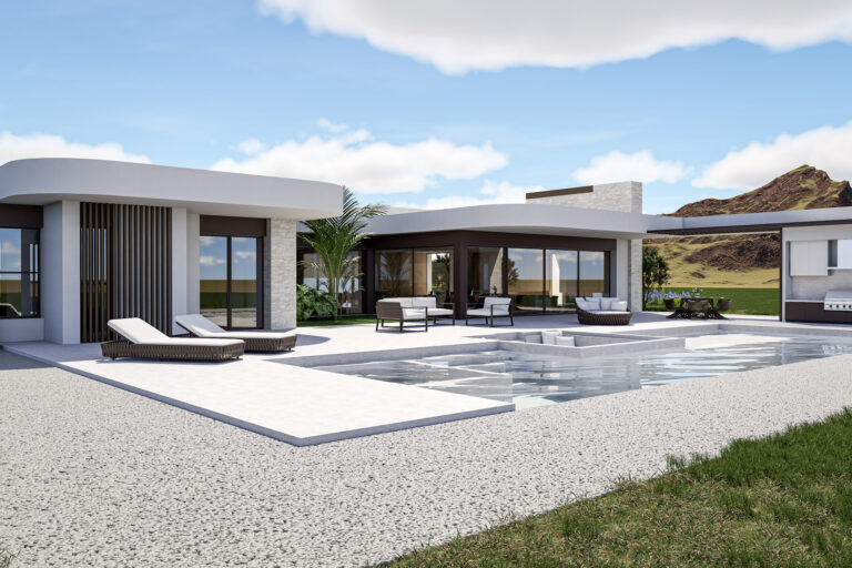 Villa Atlantis: een exclusieve en personaliseerbare villa in Spanje met 310 m&sup2; en een groot priv&eacute;zwembad
